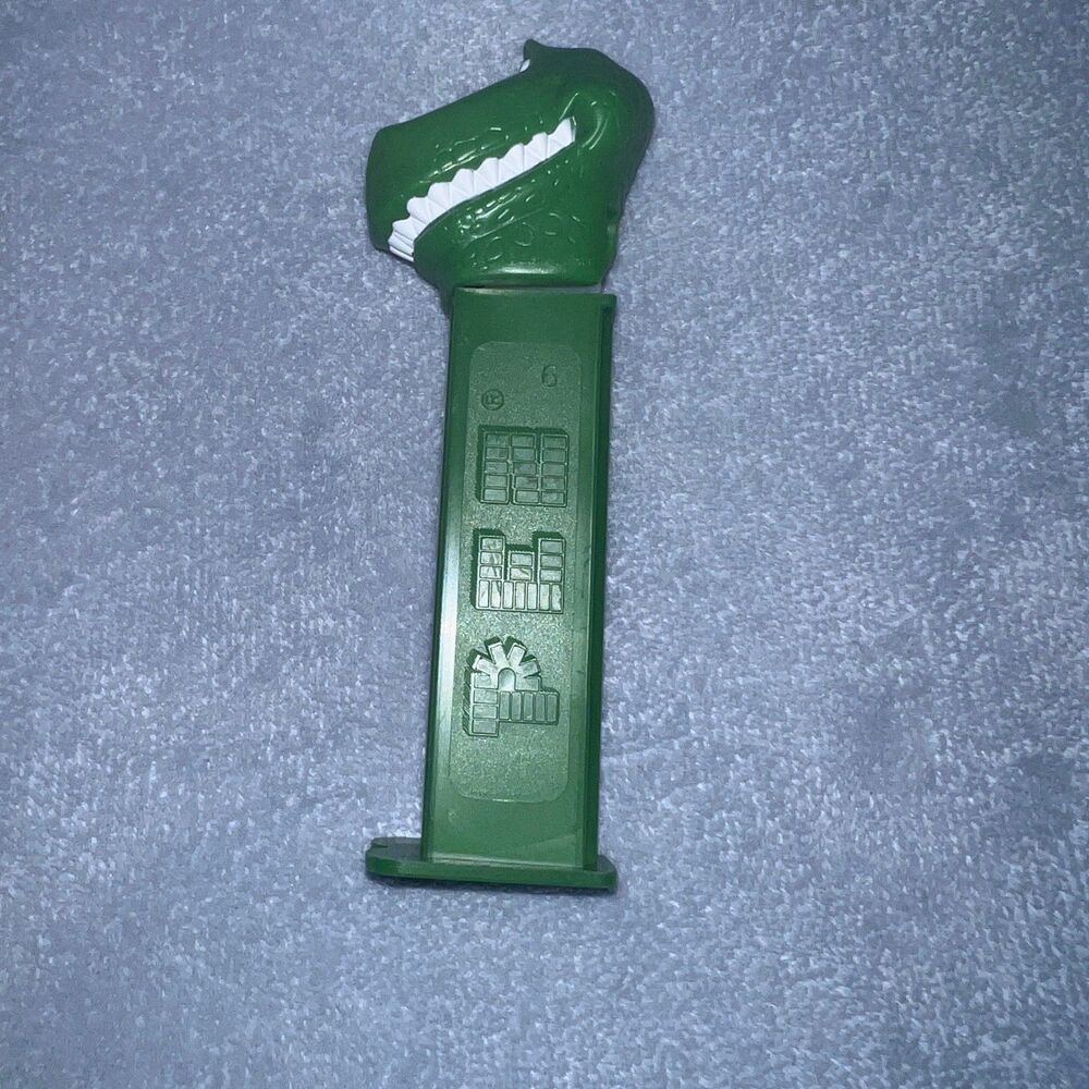 Green PEZ Dispenser PRR Vintage Candy Dispenser Collectible Toy